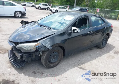 2019 Toyota Corolla Le из США, поврежденный, VIN 2T1BURHE1KC179420